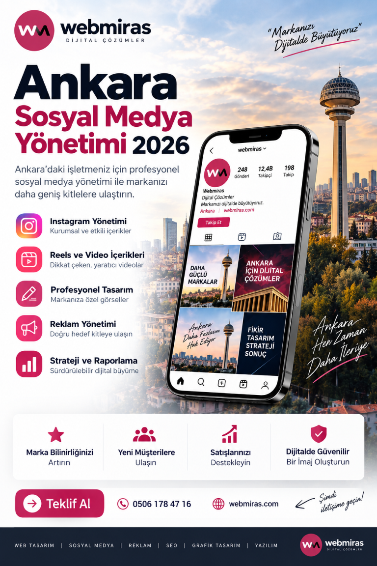 ankara sosyal medya yönetimi